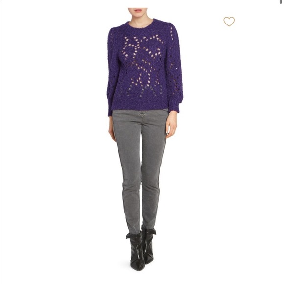 ISABEL MARANT**Purple Knit Sweater**US 6 $370 - Picture 2 of 7